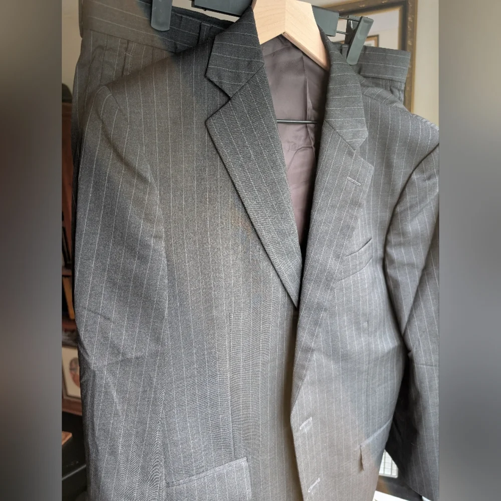 Brooks Brothers beautiful charcoal